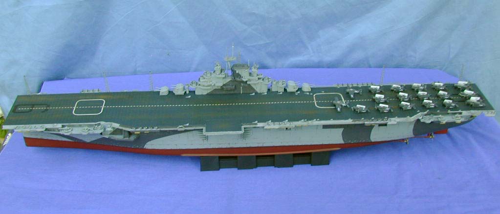 Building the Trumpeter 1/350 USS Essex with Tom's Modelworks Fittings