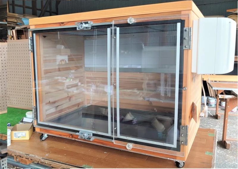 犬小屋製作工房K - 防音ケージカバー7