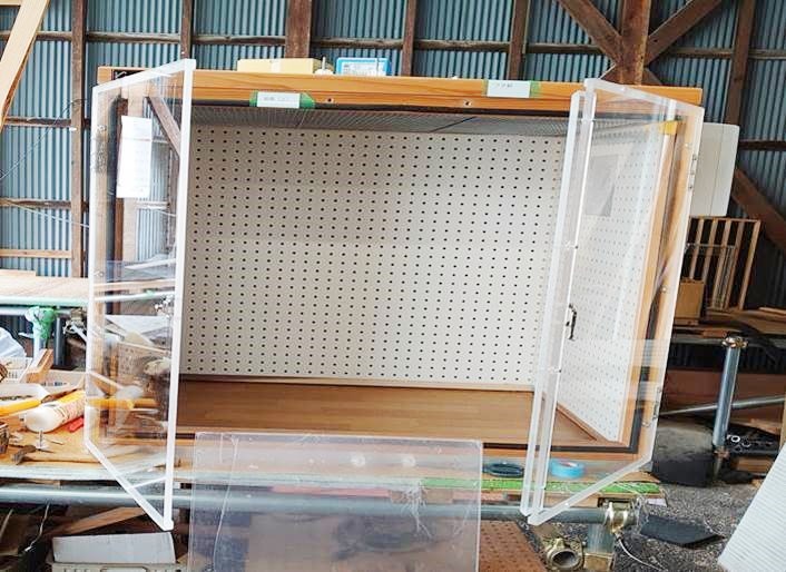 犬小屋製作工房K - 防音ケージカバー6（扉）