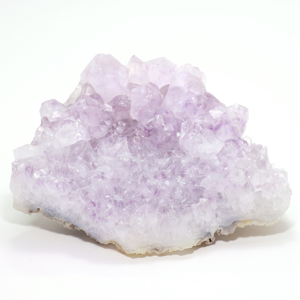 特別価格/インド/カルール産]アメジストクラスター/原石（ラベンダー