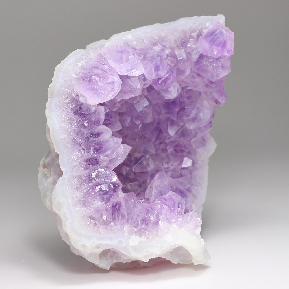 インド/カルール産]アメジストクラスター/原石（大きな結晶