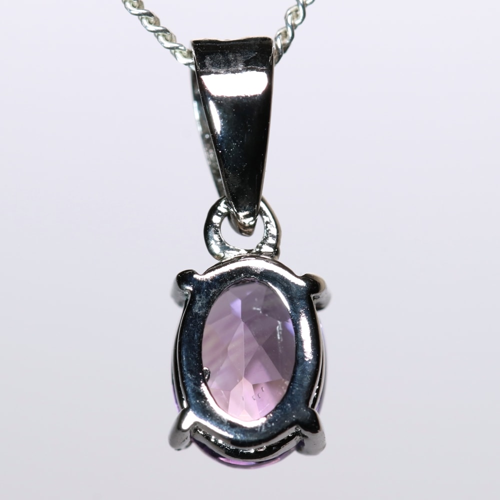 アメジストペンダントトップ（シルバー925/ジュエリーカット） - 埼玉