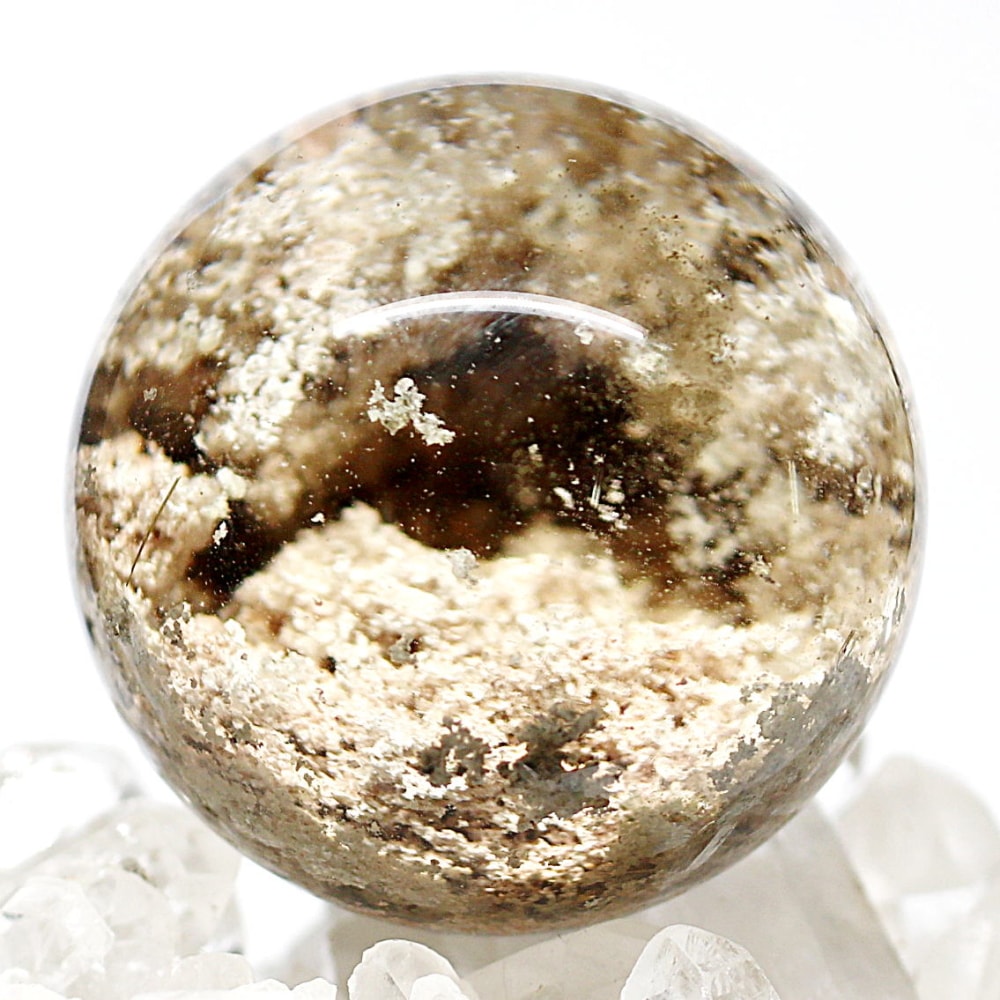 すっごい綺麗なガーデンクオーツたん！透き通ってる！グラウンディング