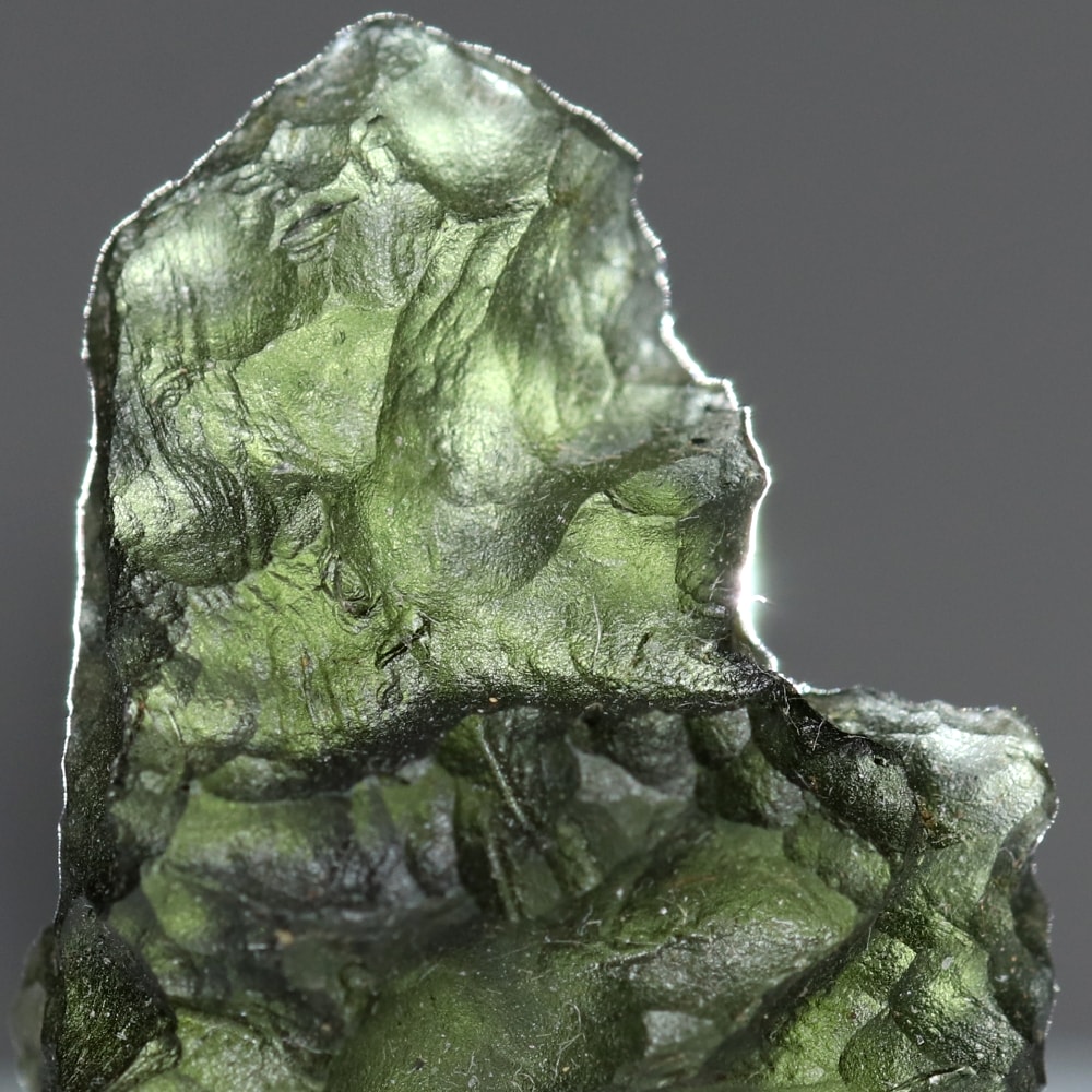 高品質・チェコ共和国産]天然モルダバイト原石（6.5g） - 埼玉県吉川市