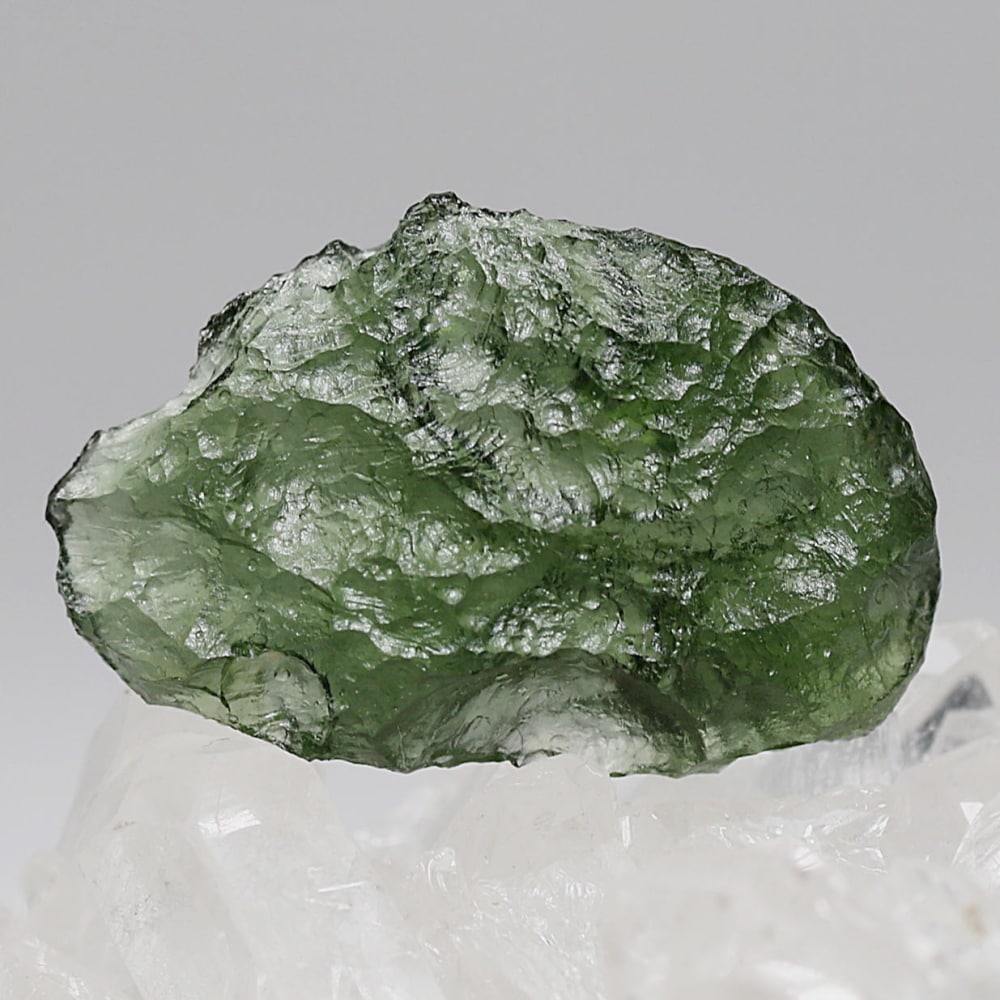 高品質・チェコ共和国産]天然モルダバイト原石（6.9g） - 埼玉県吉川市