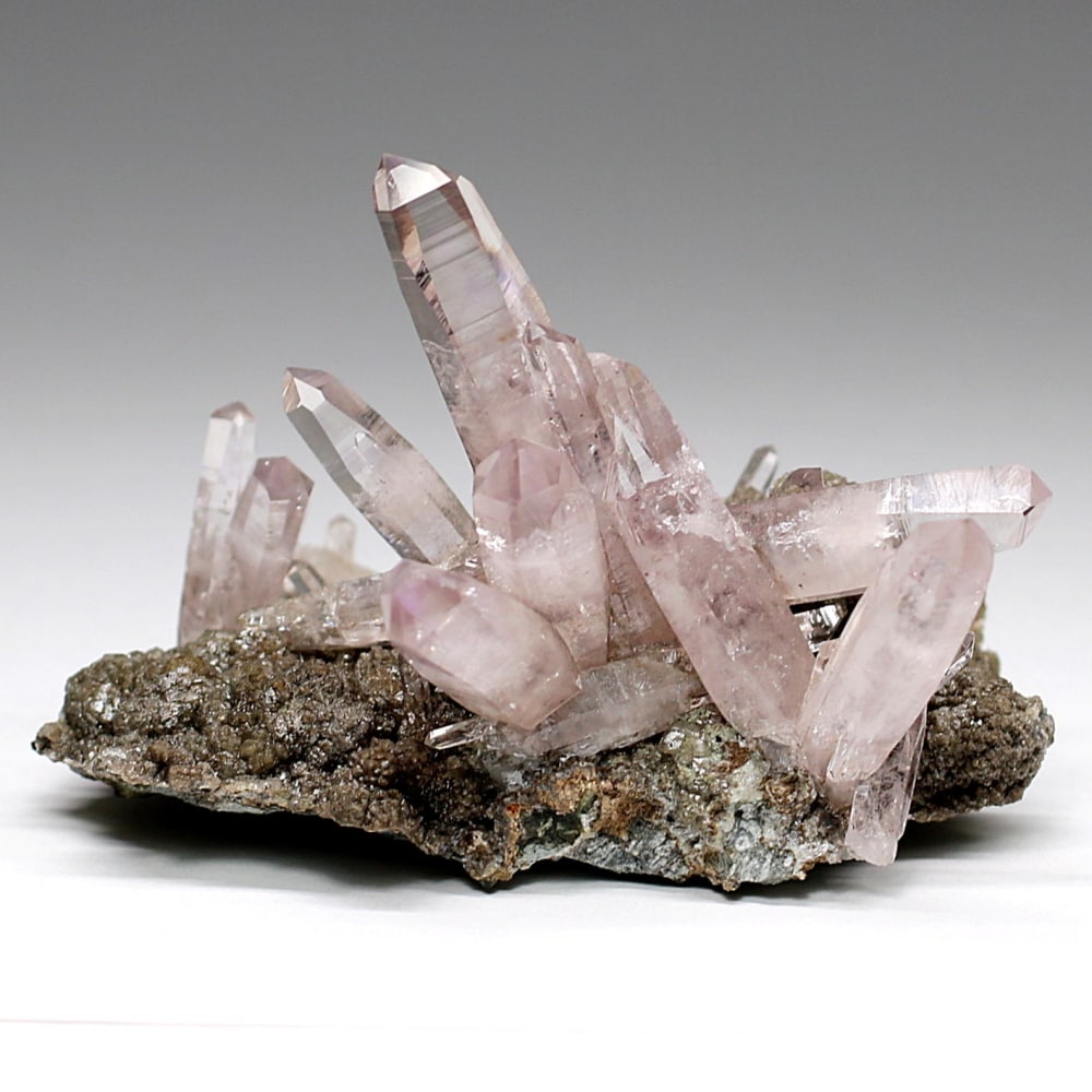 高品質]メキシコ/ベラクルス産ベラクルスアメジストクラスター（原石