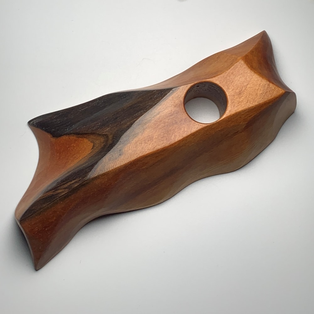 日本/屋久島産]オリジナル屋久杉台座/水晶置き台（天然石