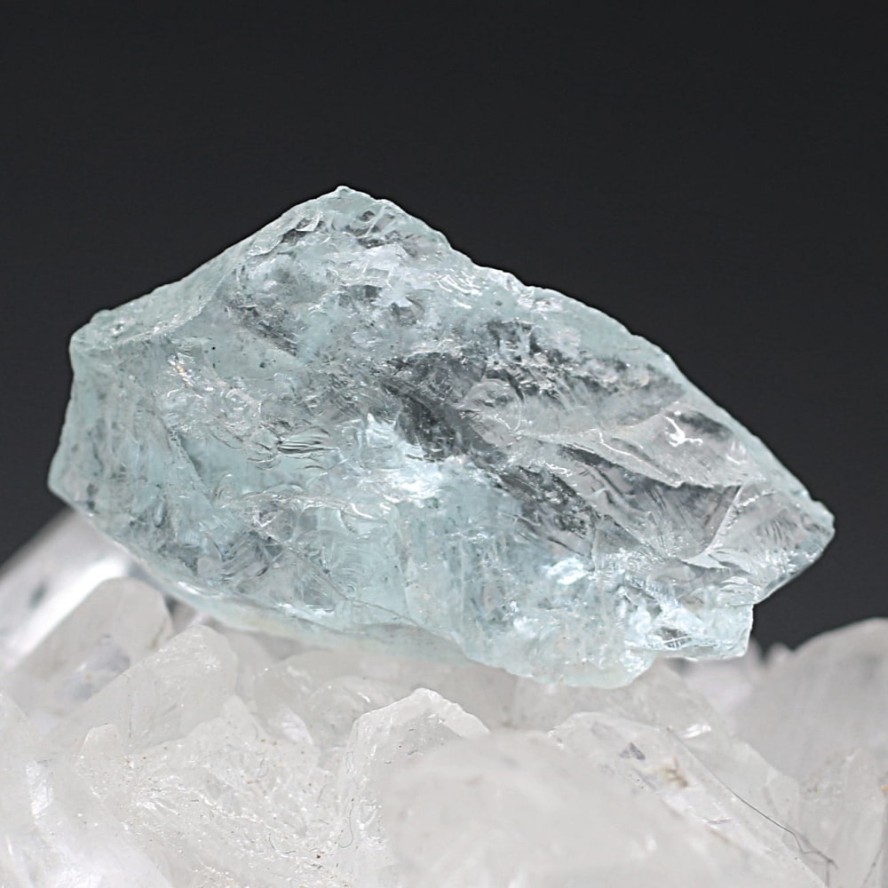 ブラジル産]天然アクアマリン結晶/未加工原石（非加熱無着色・7.1g