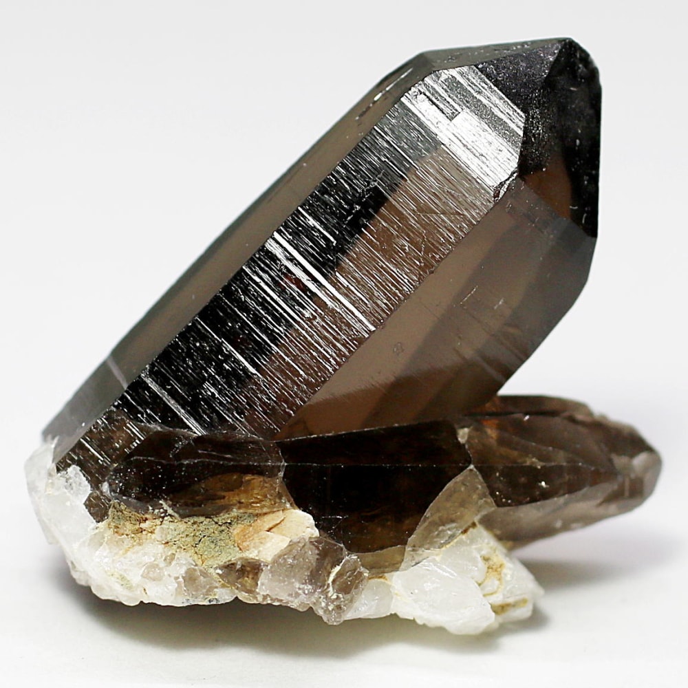 高品質+]ネパール/ガウリシャンカール産ヒマラヤ水晶原石/スモーキー