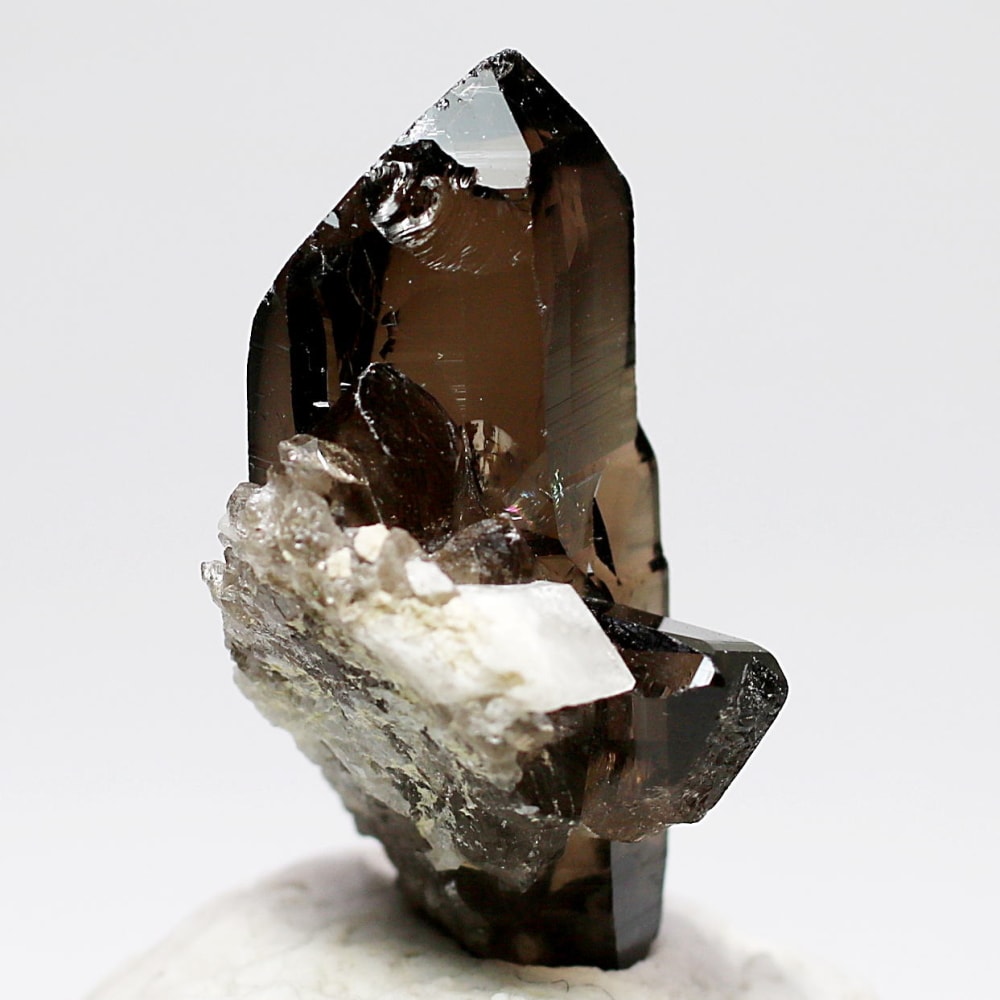 ネパール・ガウリシャンカール産スモーキー クォーツ 8.5mm