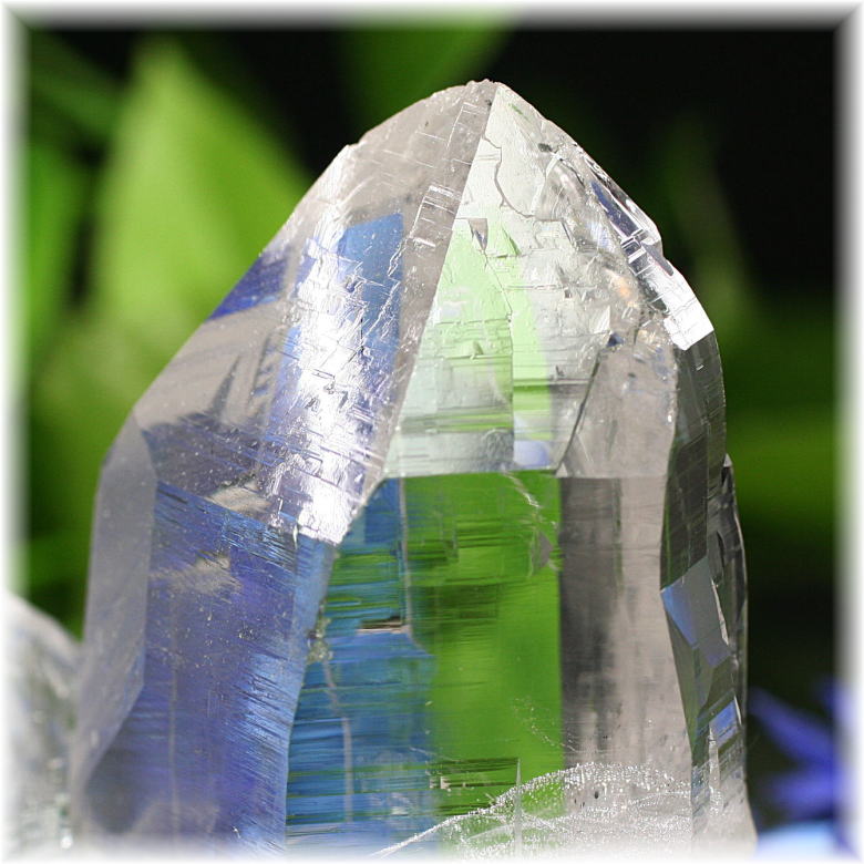 ガネッシュヒマール産]ヒマラヤ水晶原石ナチュラルポイント/レコード