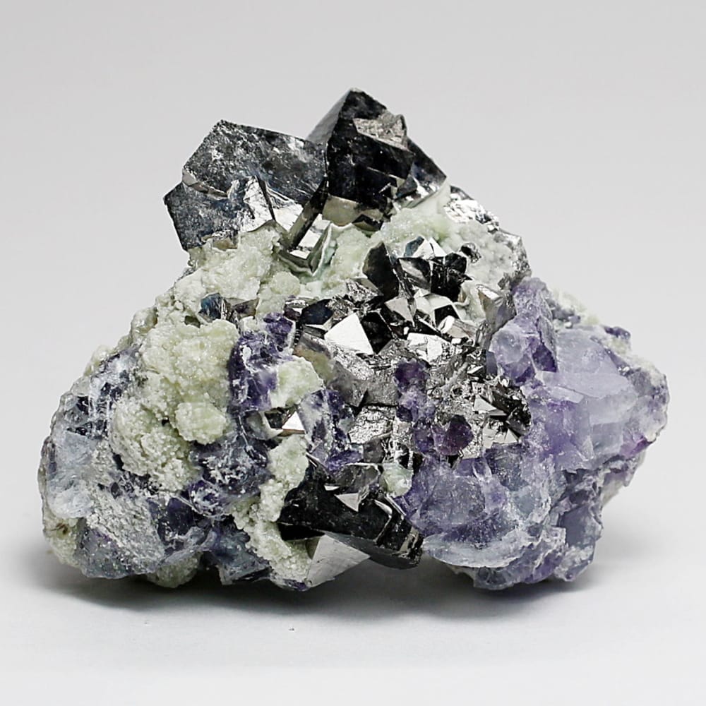 中国/湖南省]瑶崗仙鉱山(ヤオガンシャン)産フローライト結晶原石