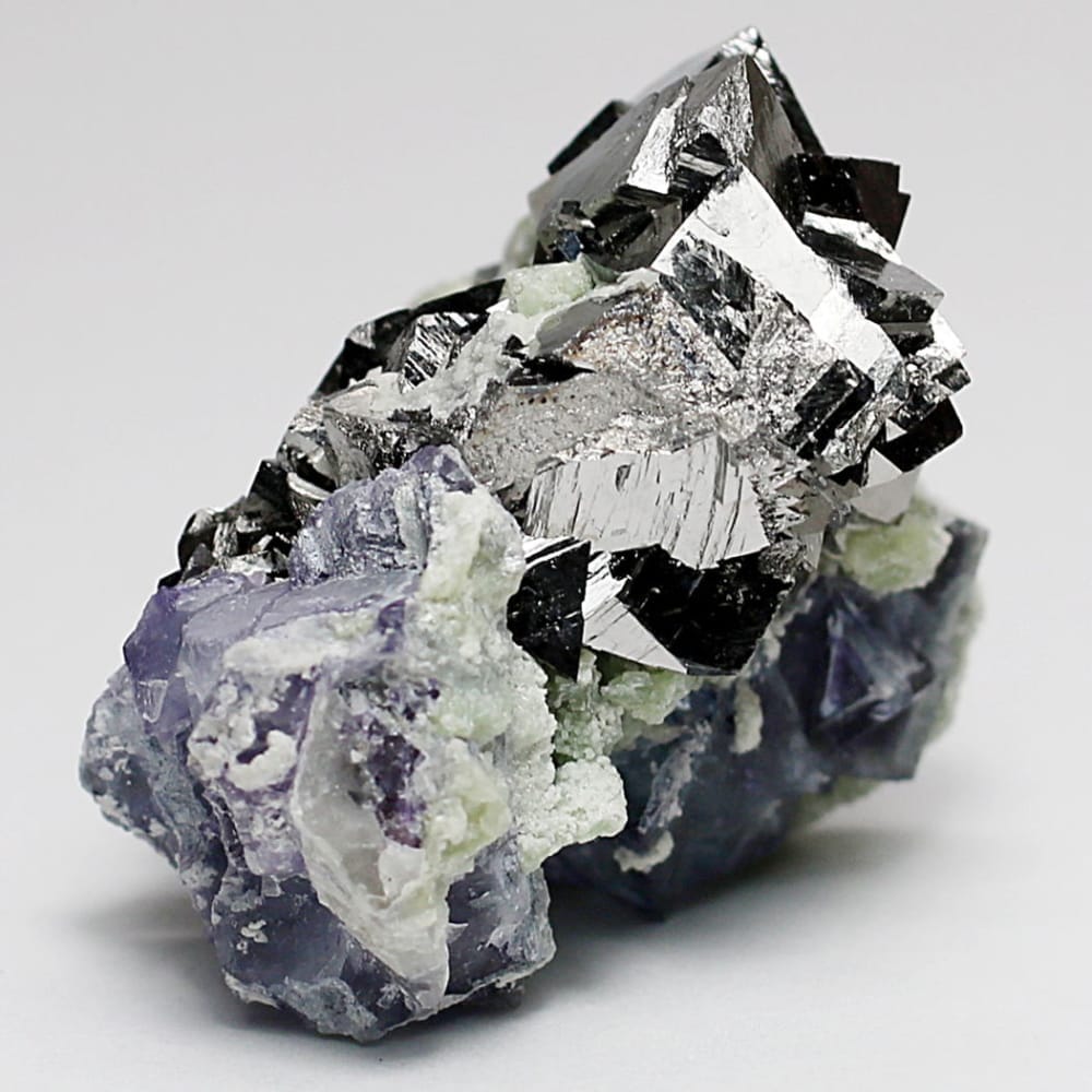 中国/湖南省]瑶崗仙鉱山(ヤオガンシャン)産フローライト結晶原石