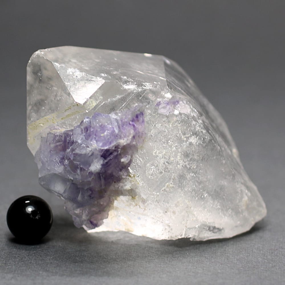 希少共生石！中国/湖南省]瑶崗仙鉱山(ヤオガンシャン)産フローライト