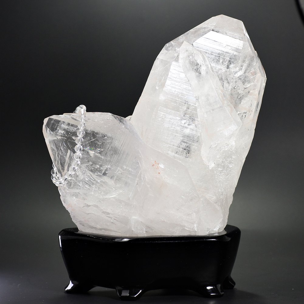 激レア！]ブラジル産ジャパニーズツイン未加工原石/日本式双晶（全長約