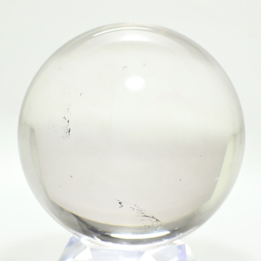 天然水晶丸玉/無垢なら本来100万円以上のお品（直径約99mm・専用ケース