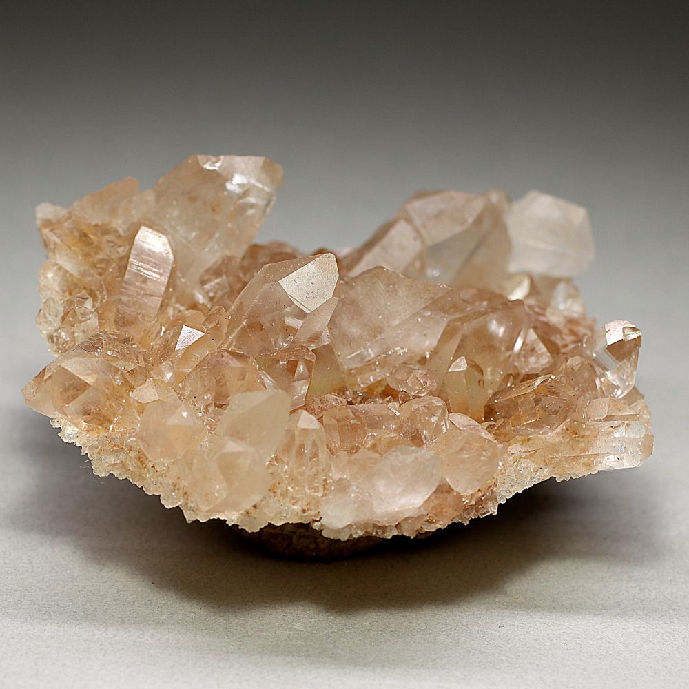 特別価格/高品質・マニカラン産]ヒマラヤ水晶クラスター/原石/オレンジ