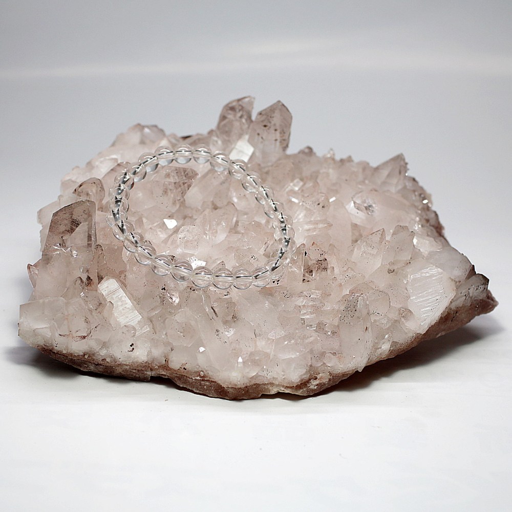 特別価格/高品質・マニカラン産]ヒマラヤ水晶クラスター/原石/ミルキー