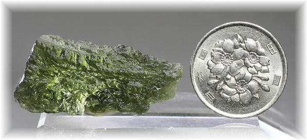 チェコ共和国産]天然モルダバイト原石 - 埼玉県吉川市の天然石専門店