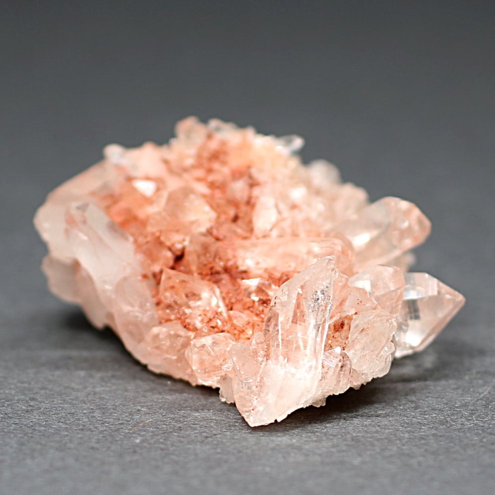 ⑧マニカラン水晶 ショップ クラスター 原石 ピンクマニカラン