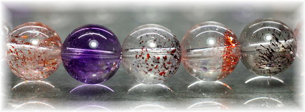 スーパーセブンブレスレット（約8.5mm玉） - 埼玉県吉川市の天然石専門