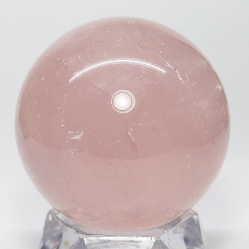 マダガスカル産]スターローズクォーツ丸玉/スフィア（直径45.7mm