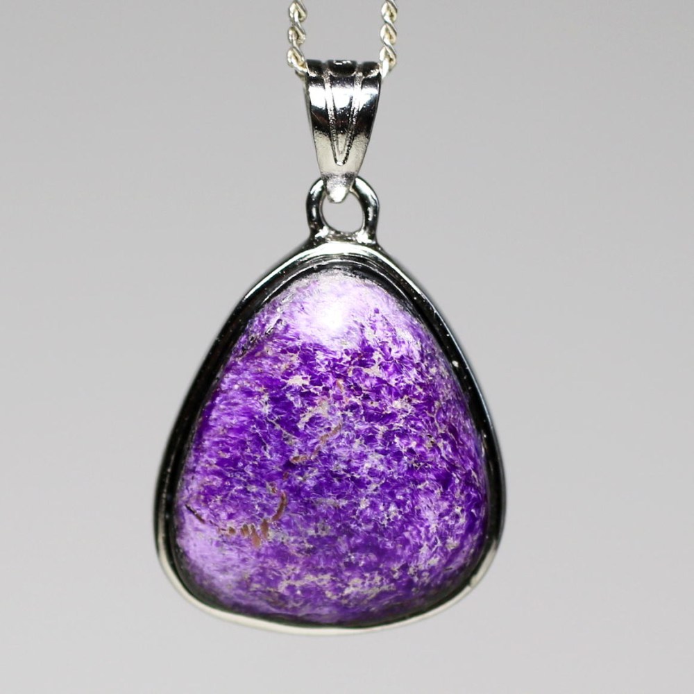 高品質] スギライトペンダントトップ（シルバー925） - 埼玉県吉川市の