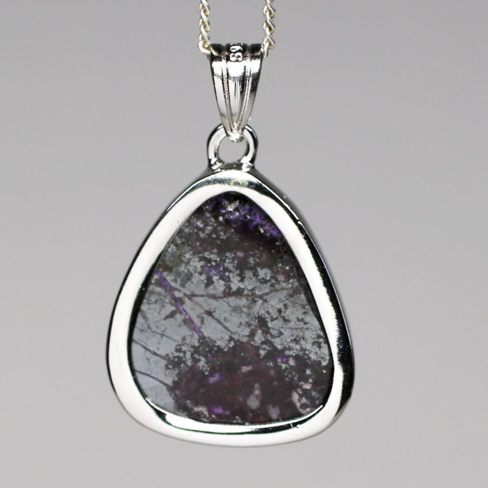 高品質] スギライトペンダントトップ（シルバー925） - 埼玉県吉川市の