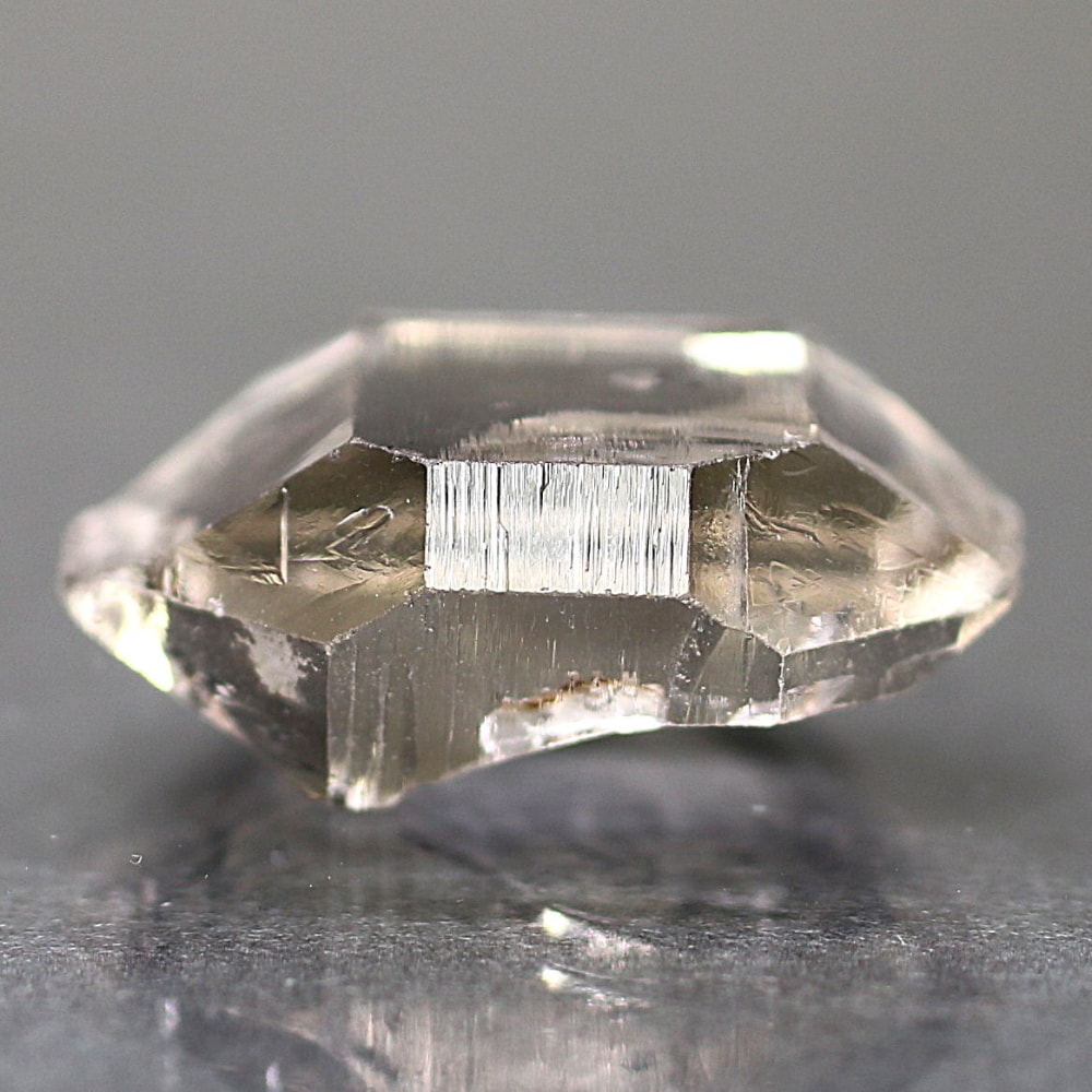 パキスタン産]ダイヤモンドクォーツ原石（パキスタンハーキマー・僅か