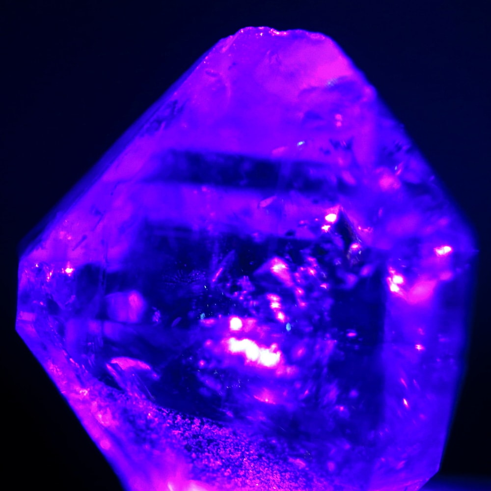 パキスタン産]ダイヤモンドクォーツ原石（パキスタンハーキマー・僅か