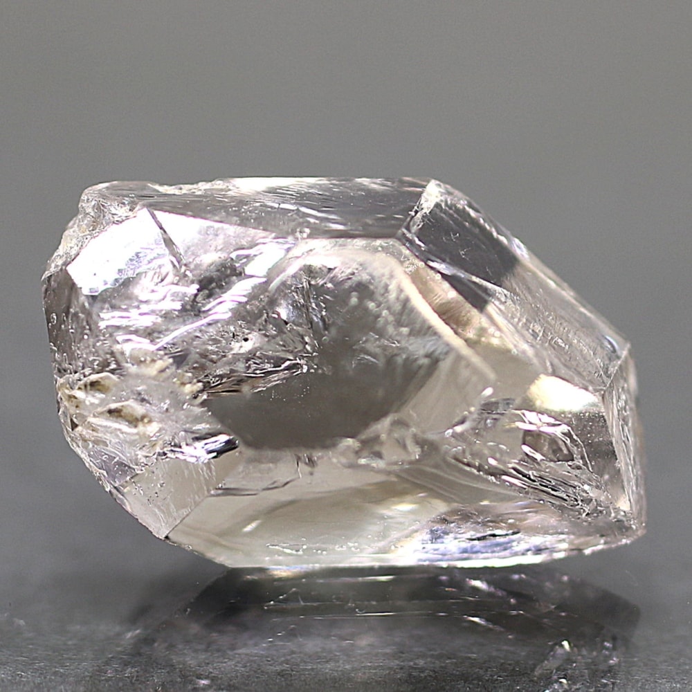 パキスタン産]ダイヤモンドクォーツ原石（パキスタンハーキマー・水