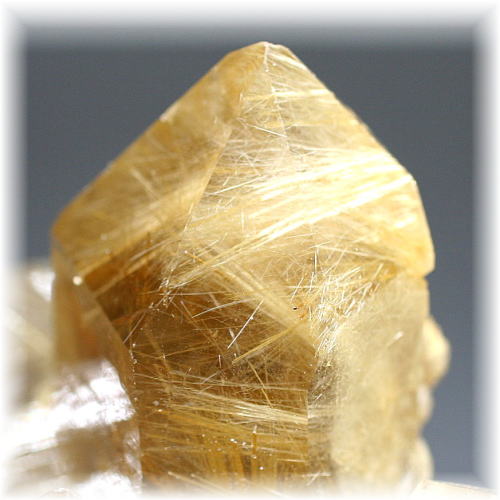 高品質・ブラジル産]ゴールドルチルクォーツクラスター（原石） - 埼玉