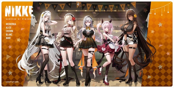 白詰草 勝利の女神 NIKKE スリーブ プレイマット モダニア B Amazon