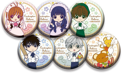 カードキャプターさくら アニカフェ 2016 缶バッジ カードキャプター
