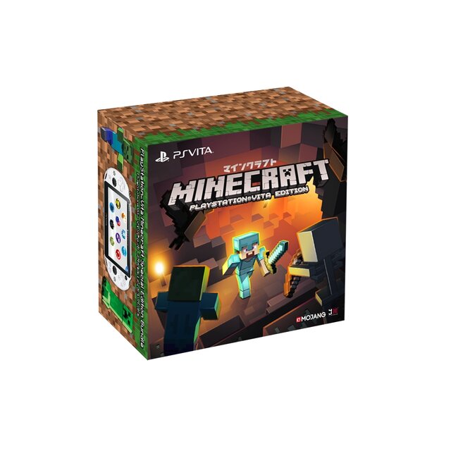 PS Vita本体と『マインクラフト』のコラボモデルが12月6日発売！限定