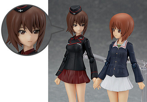 ガルパン」西住まほ＆逸見エリカがセットでfigma化！公式ストア特典に