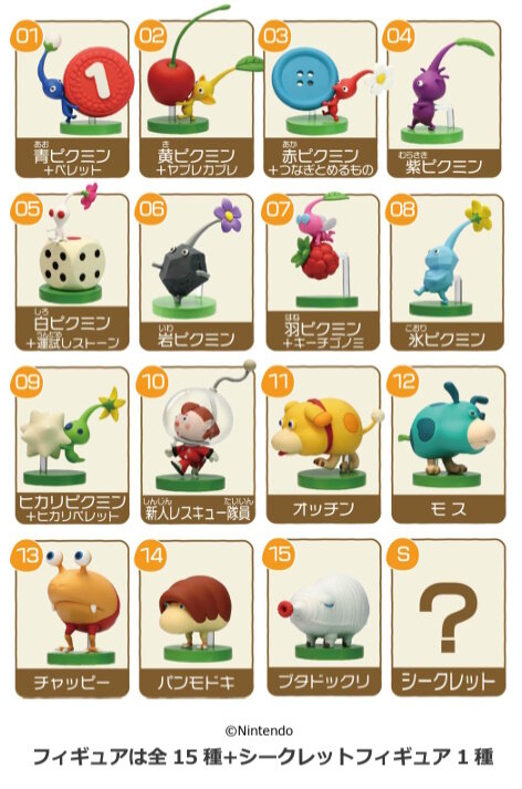 やっと買えた！『ピクミン』チョコエッグを写真でお届けー前回は即