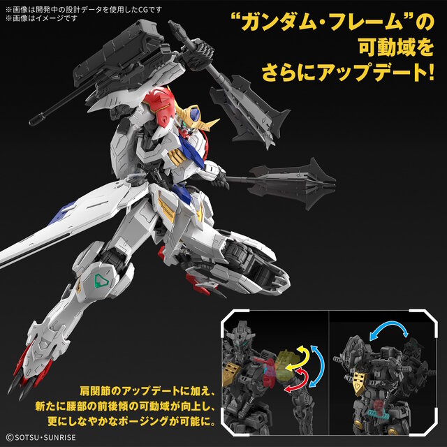 新作ガンプラ「MG バルバトスルプス」のパッケージ画像公開