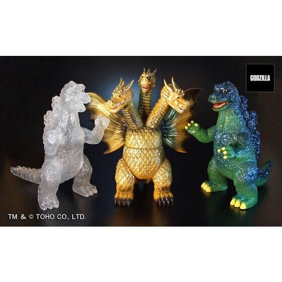 ベアモデル 逆襲ゴジラ＆アンギラス ミドルサイズ ソフビ ゴジラの逆襲