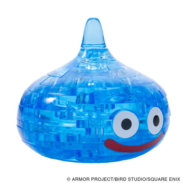 ドラクエ』透明ピースを組みあげると輝く「スライム」が完成！メタル