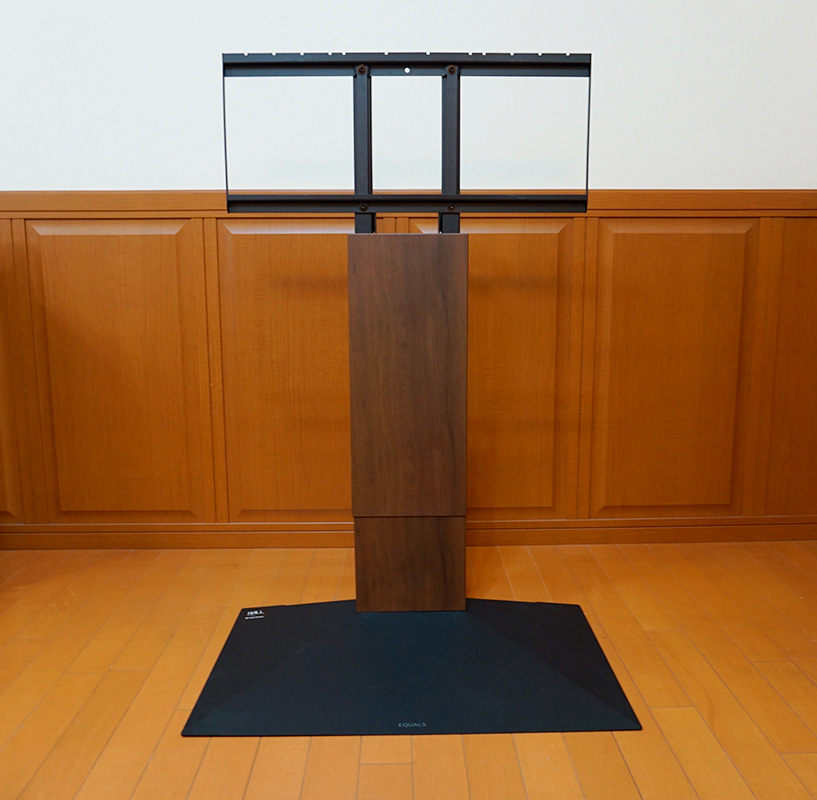 テレビスタンド WALL V3 ［LOW TYPE］ HDDホルダー付 テレビスタンドは