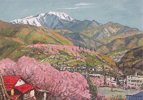 一枚の繪 －－故郷、信州に捧ぐ－ 第35回記念 向山僚一 油絵展