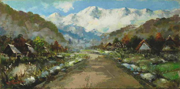 弦田英太郎 絵画 あみもの 原作 油絵 弦田英太郎 絵画 あみもの 原作