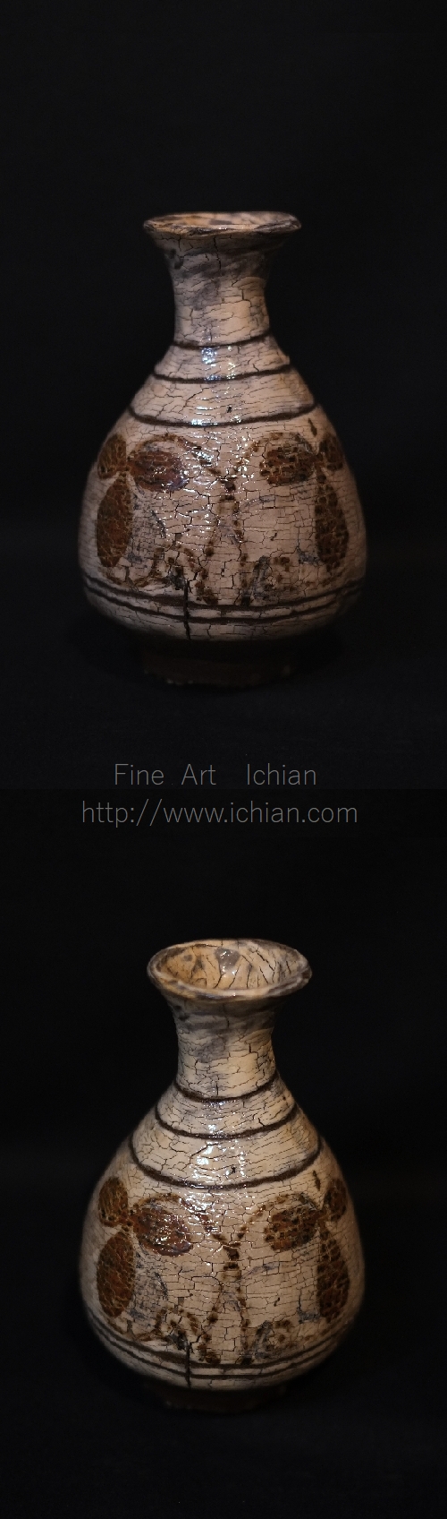 鶏龍山 徳利 李朝初期伊丹 潤コレクション :: ichian