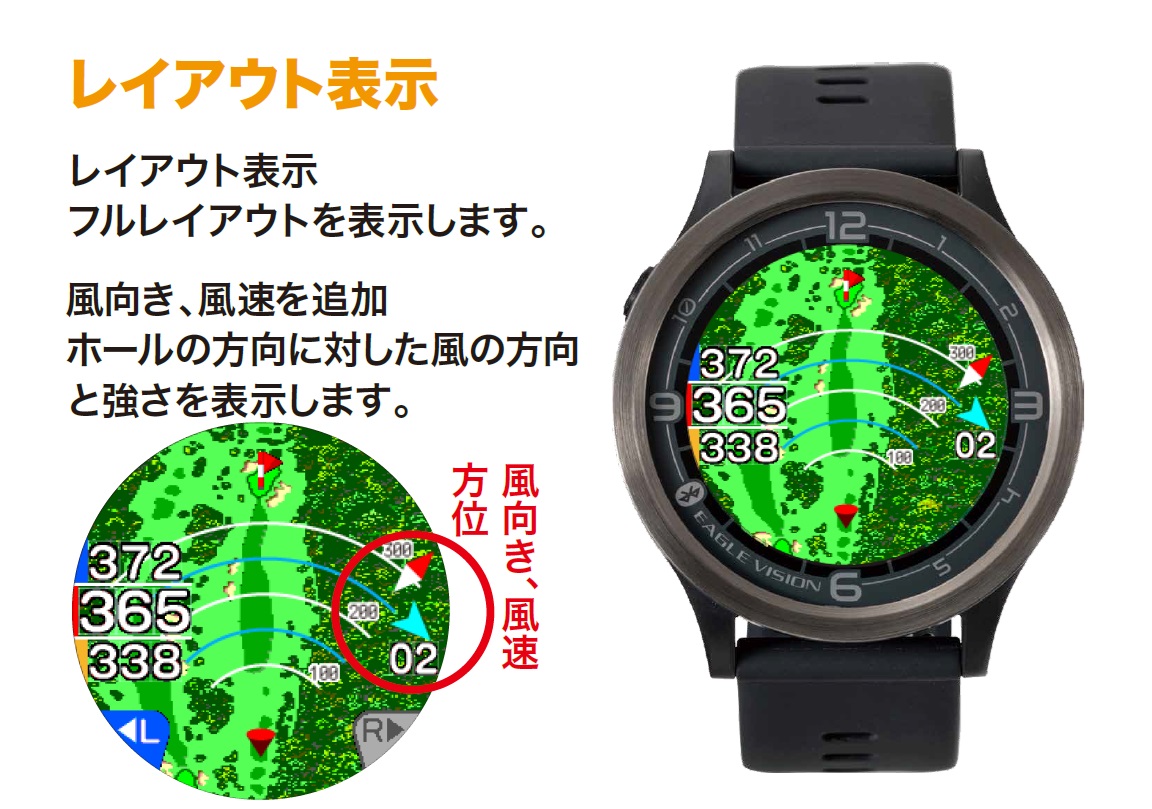 EAGLE VISION watch ACE PRO 朝日ゴルフ用品 / IDA Online