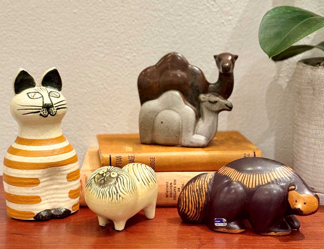 リサラーソン 陶板 船 バイキング UNIKシリーズ リサラーソン 陶板 船