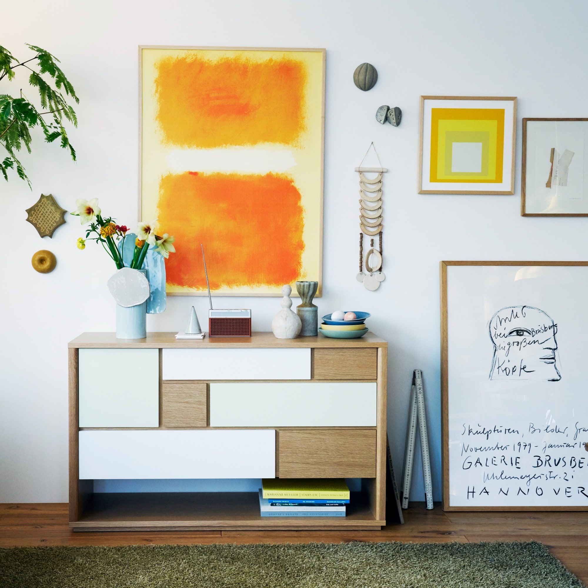 y*k様 Josef Albers作品❣️正方形賛歌❣️イエロー❣️現在も発売中