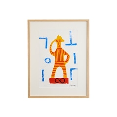 柚木沙弥郎 「無限大の男」｜これまでに販売した商品｜IDEE SHOP Online