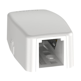 JOQ10000 1ポートローゼット空BOX: ネットワーク・電気工事材料