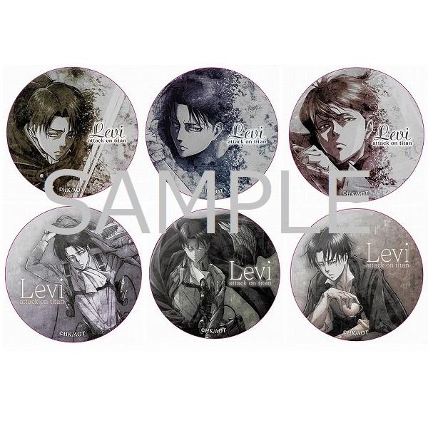 進撃の巨人 リヴァイ アクリルスタンド 缶バッジ アニスタ 最も安い